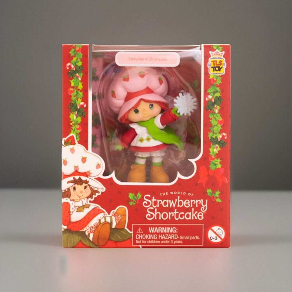 🔥The World of Strawberry Shortcake Figure Holiday Collection Cheebee 2024 NWT💥